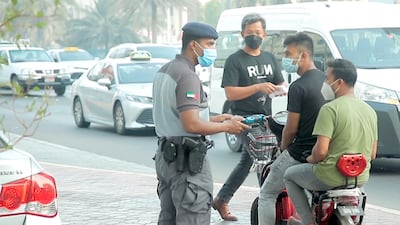 Cycles and e-scooters must only carry one person, under Abu Dhabi Police rules. Wam