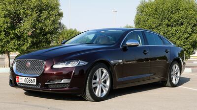 The Jaguar XJ luxury saloon is a status-maker. Ravindranath K / The National