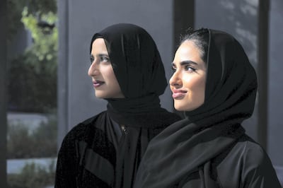 Sheikha Majida Al Maktoum and Amal Al Gergawi are ready to embark on a fresh challenge at the University of Oxford. Chris Whiteoak / The National