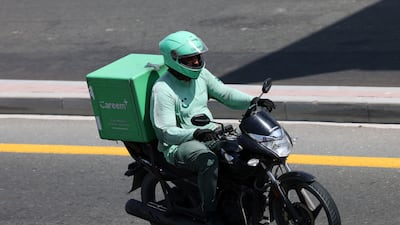 Careem says it uses technology to find the fastest routes for its drivers. Chris Whiteoak / The National