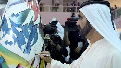 Sheikh Mohammed bin Rashid, Vice President and Ruler of Dubai, and Sheikh Mohammed bin Zayed, Crown Prince of Abu Dhabi and Deputy Supreme Commander of the Armed Forces, opened the Dubai Airshow on Sunday. Wam