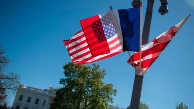 Paris was the first European ally to suggest tougher measures against Iran’s ballistic missile programs to ‘supplement’ the nuclear deal. AFP/Andrew CABALLERO-REYNOLDS