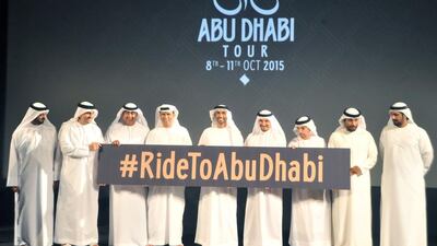 Abu Dhabi Sports Council (ADSC) and the UAE Cycling Federation unveiled on Wednesday a four-stage, 555-kilometre cycling race route for the Abu Dhabi Tour, which will take competitors through the city and its outlying regions. Wam