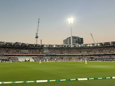 Watching England at The Gabba, Brisbane, Australia, felt like a tribute to my grandfather. Photo: Tom Evans