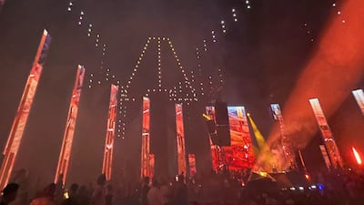 Pillars of Creation helped launch the Seven Wonders event set to take place in Ras Al Khaimah in late 2025. Evelyn Lau / The National