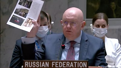 Russia claims the US biological weapons research in Ukraine included deadly variants of coronavirus, plague, leptospirosis and other diseases. AP