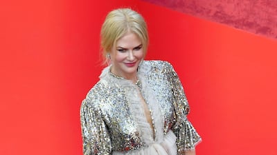 Nicole Kidman wears Rodarte to the screening of 'How to talk to Girls at Parties' at Cannes Film Festival in 2017. AFP