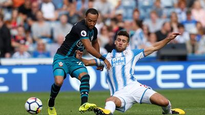 Right-back: Tommy Smith (Huddersfield Town) – The captain ensured the promoted club still have not conceded a league goal this season with a late clearance off his line. Ed Sykes / Reuters