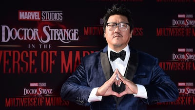 Benedict Wong at the premiere of 'Doctor Strange in the Multiverse of Madness' in Los Angeles. AP
