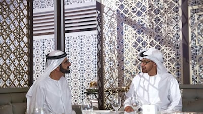 Sheikh Mohammed bin Rashid, Vice President, and Ruler of Dubai and Sheikh Mohamed bin Zayed, Crown Prince of Abu Dhabi and Deputy Supreme Commander of the UAE Armed Forces congratulated young Emiratis on International Youth Day