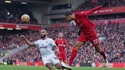 Joel Matip - 7: The 30-year-old was calm, sharp when covering and held his own in the air. One misplaced pass offered Toney a chance but did not spoil his performance. AP