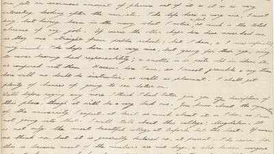 A series of 45 autograph letters signed by Edward VIII as Prince of Wale, to Sir Campbell Tate between 1912-1918