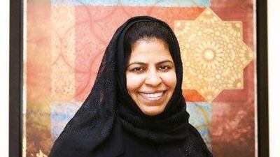 Dr. Mona Al Bahar, Deputy Executive Director for Care and Rehabilitation of the Dubai Foundation for Women and Chidren, pose for a portrait at her office. Jaime Puebla / The National