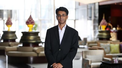 Prakash Nair, president of Fielding Nair International, says ‘schools are going to go from being pasive places for students to being much more active’. Pawan Singh / The National