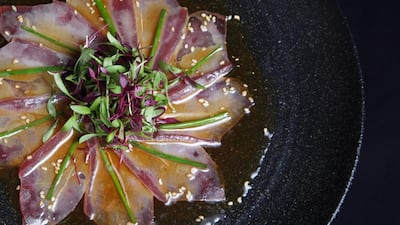 Novikov Restaurant & Bar opens at the Sheraton Grand Hotel in Dubai. Courtesy Novikov Restaurant & Bar