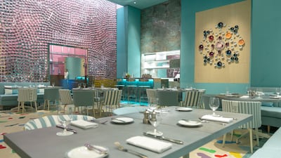 Blue Box Cafe is a part of the Tiffany & Co flagship at Dubai Mall. Photo: Tiffany & Co