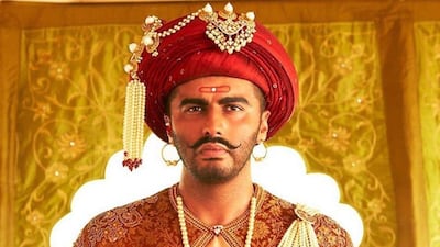 Arjun Kapoor as Sadashiv Rao Bhau in 'Panipat'. Photo: AGPPL / Instagram