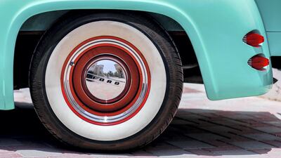 Ali Akbar bought and imported his truck from Texas. Victor Besa / The National