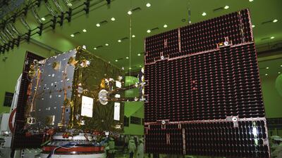 A Microsat-R satellite was launched by India on January 24, 2019 and served as a target for the Mission Shakti test on March 27, 2019. Photo: Ministry of Defence India