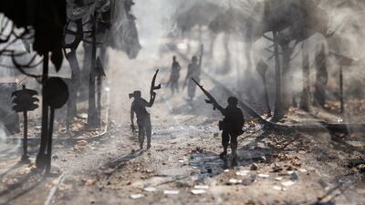 Mak Remissa, 'Khmer Khmer Rouge soldiers took control Phnom Penh', 2014. Photo: Mak Remissa / Prix Pictet