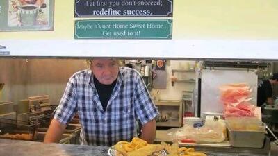 Scott Senti, co-owner of the 50s Diner in Peoria, Illinois. "The cost of food is what kills you, and it's not just what happens in the US that matters anymore," he said.