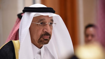 Saudi energy minister Khalid Al Falih, has indicated that Opec should prolong curbs at the November 30 meeting in Vienna. Fayex Nureldine / AFP