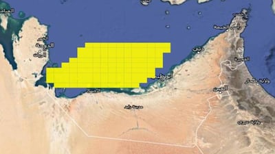 Residents are warned about poor visibility. Courtesy NCMS / Twitter