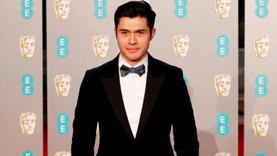 Henry Golding at the 2019 Bafta Awards ceremony at the Royal Albert Hall in London, on February 10, 2019. AFP