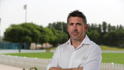 Andy Russell, the Emirates Cricket Board's development officer, is the man responsible for improving junior cricket in the UAE. Chris Whiteoak / The National