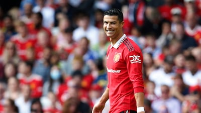 Manchester United's Cristiano Ronaldo during the friendly against Rayo Vallecano at Old Trafford on Sunday, July 31, 2022. Reuters