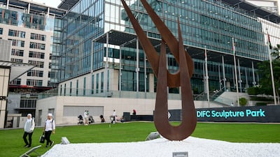 Dubai International Financial Centre is among the top financial hubs in Middle East, Africa and South Asia region. Khushnum Bhandari / The National