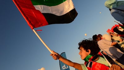 Thousands of free flags will be handed out across the UAE in a joint partnership between du and the Emirates Foundation.
