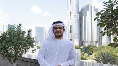 Rashed Al Nuaimi, who plays his first solo concert next week in Abu Dhabi. Jeffrey E Biteng / The National