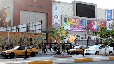 Mansour Mall in Baghdad, Iraq. Hadeel Al Sayegh / The National