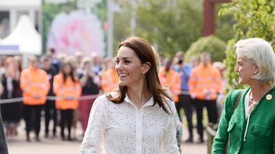 Where to buy Kate Middleton's sparkling red Needle and Thread dress in Dubai | The National Where to buy Kate Middleton's sparkling red Needle and Thread dress in Dubai | The National