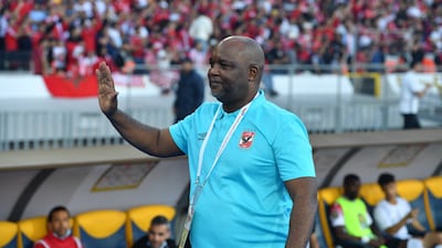 South African coach Pitso Mosimane made himself a cult hero during his time at Egyptian giants Al Ahly, winning two CAF Champions League titles. EPA