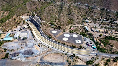 The road spans 9.3 metres and will make transportation of goods easier.