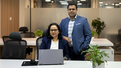 The husband and wife team, who are from New Delhi, focus on different areas of the business. Photo: Supplied
