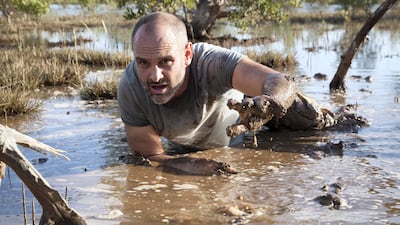 Dropped in to a different remote location each episode, Ed has up to 10 days to reach a rendezvous point, meet his extraction transport and get out alive. If he doesn't make it he faces even more time in isolation, the humility of calling in team support and the embarrassment of failure. Courtesy Discovery Channel