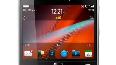 A handout photo of BlackBerry Bold 9900 (Courtesy: Research In Motion)