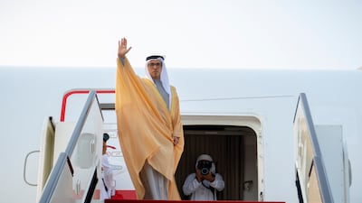 Sheikh Mansour bin Zayed, Vice President, Deputy Prime Minister and Chairman of the Presidential Court, led the UAE delegation in Doha. UAE Presidential Court