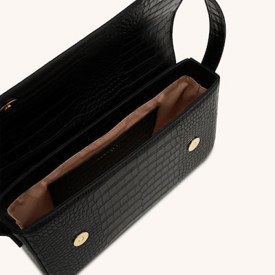 The Espressa bag is made from coffee grounds and is priced at Dh1,450. Photo: Vogaya