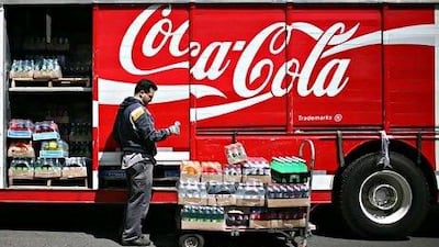 Aujan Industries expects to hit US$1 billion in sales this year as it expands worldwide though its partnership with Coca-Cola. Daniel Acker / Bloomberg News