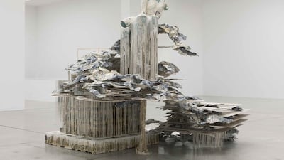 Diana Al Hadid's Phantom Limb (2014). Courtesy Markus Woergoetter