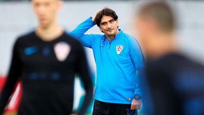 Zlatko Dalic's Croatia side have had an unhappy time of it since reaching the World Cup final in July. EPA