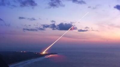 Lockheed Martin's terminal high-altitude area defence (Thaad) system's high-altitude intercept mitigates effects of missles before they reach the ground. Courtesy Lockheed Martin