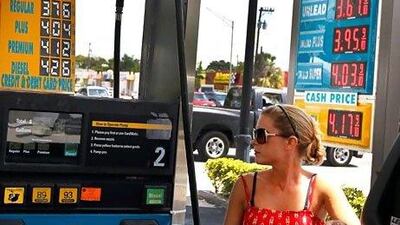 The doubling of petrol bill in less than a decade is one of the greatest obstacles to real recovery in the US. (Joe Raedle / Getty Images / AFP)