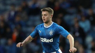 Jordan Rossiter of Rangers. Ian MacNicol / Getty Images