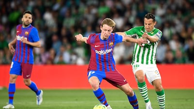 Frenkie De Jong – 7. Neat, progressive, intelligent without being the main man against a side who hadn’t kept a clean sheet against Barca at home for 40 years. AP