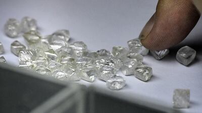 Russia's Alrosa gets most of its diamonds from Yakutia in East Siberia. AFP